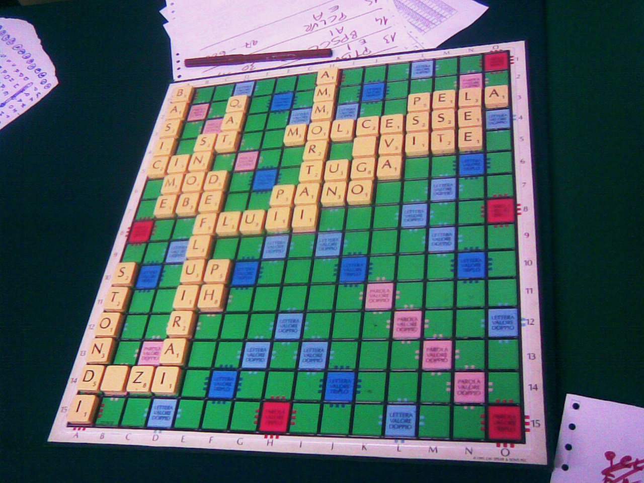 Tabellone 011209