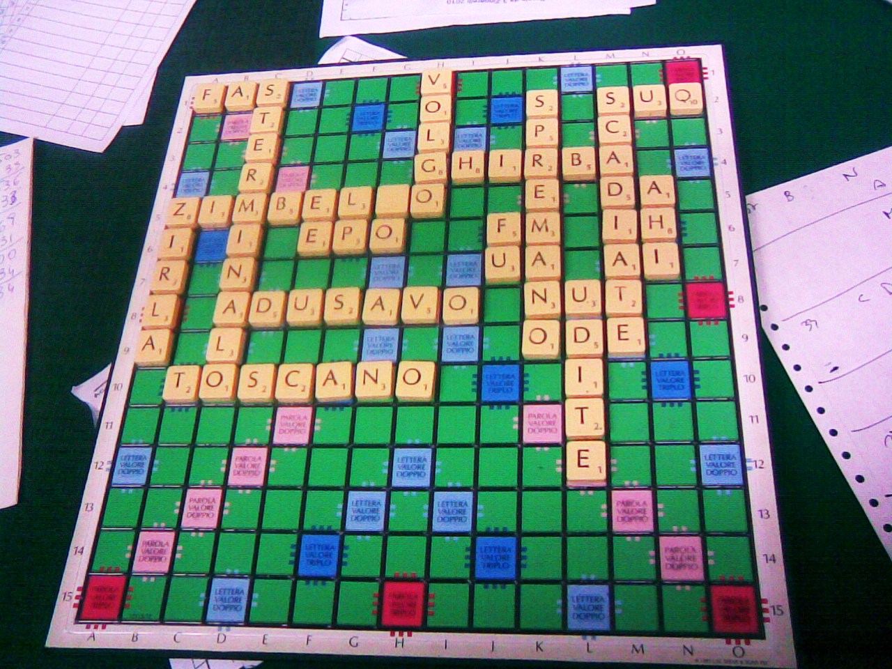 Tabellone 090210